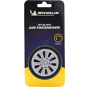 Nước Hoa ô tô Michelin Hình Bánh Xe Mùi Jet Black 87817