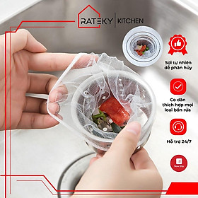 Mua Combo 100 Túi Lưới Lọc Rác Bồn Rửa Bát Tiện Lợi