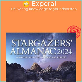 Hình ảnh Sách - Stargazers' Almanac: A Monthly Guide to the Stars and Planets by Bob Mizon (UK edition, paperback)