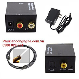 Cáp Quang Audio + Bộ Chuyển Quang to Audio cao cấp