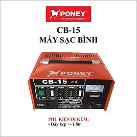 MÁY SẠC BÌNH 7/5A CB-15 PONEY- HÀNG CHÍNH HÃNG
