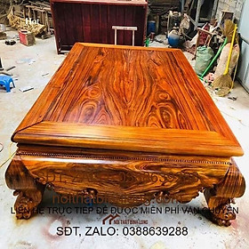 Mua Sập Đại Chân Quỳ Dạ Cá Trơn Gỗ Hương Xám