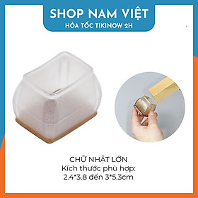 Bọc Chân Bàn Ghế Silicon Chống Trơn Trượt, Chống Ồn