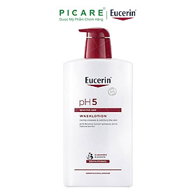 Sữa Tắm cho Da Nhạy Cảm Eucerin pH5 WashLotion (1L) (Có Mùi)
