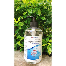 Nước rửa tay khô Degrasan Des HD, chai 500ml