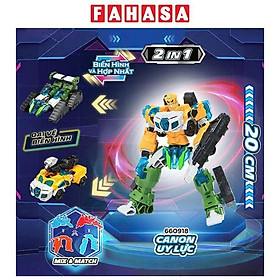 Đồ Chơi Robot Cannon Uy Lực Biến Hình Và Hợp Nhất 2 Trong 1 - Glory Alliance 660918