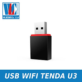 USB THU Wifi Tenda U3 tốc độ 300Mbps - Hàng Chính Hãng