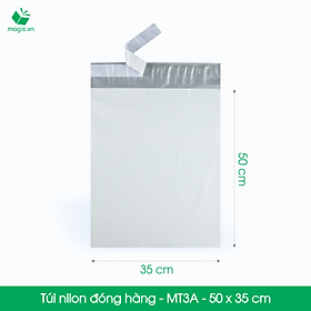 Mua MT3A - 50x35 cm - 500 túi nilon 2 lớp đóng hàng thay thùng hộp carton