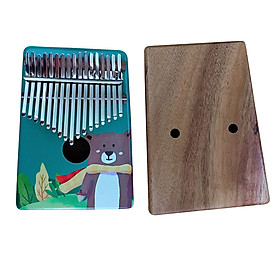 Đàn Kalimba 17 Phím Gỗ Miron cao cấp Tặng Kèm Kèn Kazoo Màu Ngẫu Nhiên - Mẫu