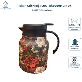 Mua Bình Giữ Nhiệt Lọc Trà 1000ml Inox – Giữ Nhiệt Lâu  Tiện Lợi  Phù Hợp Cho Cả Nóng Và Lạnh - HÀNG CHÍNH HÃNG MINIIN