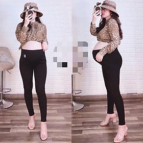 Legging bầu mèo co giãn 4 chiều lót lông