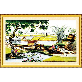 Tranh thêu chữ thập Hương vị đồng quê DLH-222139