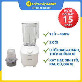 Mua Máy xay sinh tố Philips HR2041/10 - 2 cối - Hàng chính hãng