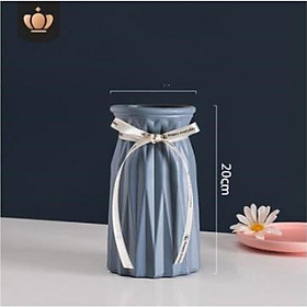 Mua Lọ Hoa Thủy Tinh Múi Khế Cổ Thắt Nơ
