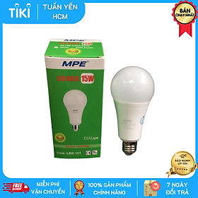 Mua Bóng đèn led bulb MPE LBD-15 công suất 15W  ánh sáng trắng & vàng - Hàng chính hãng