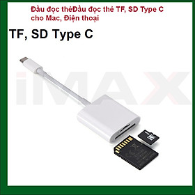 Mua ĐẦU ĐỌC THẺ TF  SD CHO MAC  ĐIỆN THOẠI CỔNG TYPE C