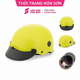 Mũ bảo hiểm nửa đầu lỗ thông gió chính hãng NÓN SƠN TG-VG252