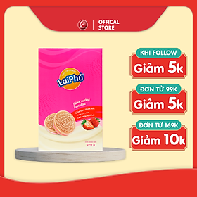 Bánh cookies Lai Phú kem Dâu 270g