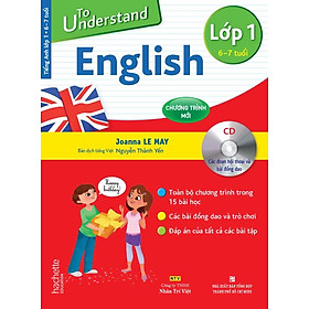 Sách To Understand English Lớp 1 (Kèm file MP3)