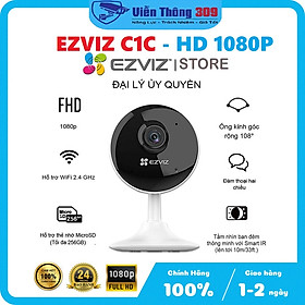 Mua Camera wifi Ezviz C1C B -1080P Đàm thoại 2 chiều Tích hợp míc thu âm thanh  Hình ảnh Full HD - Hàng chính hãng