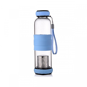 Mua Bình lọc trà 420ml bọc silicon