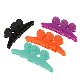 12 Pieces Hairdressers Hairdressing Butterfly Hair Claw Salon Clip Clamps