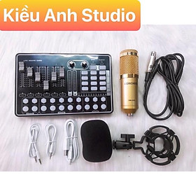  Combo mic thu âm Livestream H9 và Mic Bm 900 giá siêu rẻ cam kết sản phẩm như hình