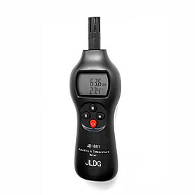 JD861 Digital Temperature and Humidity Meter LCD Display with Backlight ℃/℉ Adjustable Support Data Hold Function