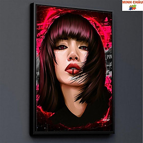 Tranh Canvas | Tranh treo tường trang trí K-POP BLACKPINK - MẪU 1 - 1