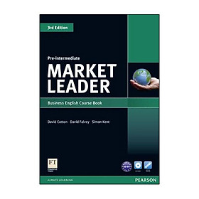 Sách Market Leader ( 3 Ed.) Pre-Inter: Course Book With DVD-ROM - Paperback
