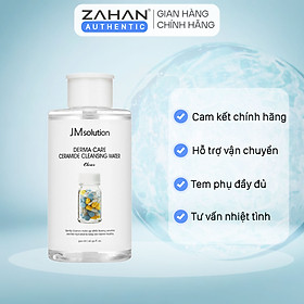 Nước tẩy trang jm solution cleansing water