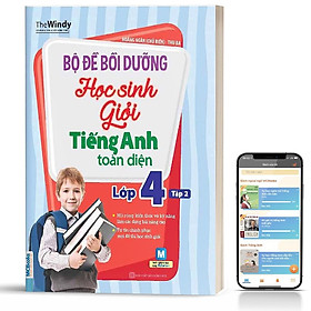 Sách - Bộ đề bồi dưỡng học sinh giỏi tiếng ANh toàn diện - Lớp 4, tập 2 ( tặng kèm bookmark sáng tạo )