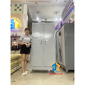 Mua Tủ sắt hồ sơ hai cánh giá siêu rẻ  Đại Thành 1m8x90cm