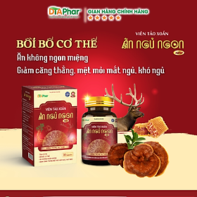 VIÊN TẢO XOĂN ĂN NGỦ NGON - Giúp Bồi Bổ Cơ Thể, Tăng Cường Tiêu Hoá, Giúp Ăn Ngon, An Thần, Giúp Ngủ Ngon, Ngủ Sâu Giấc ( Lọ 30 VIÊN )