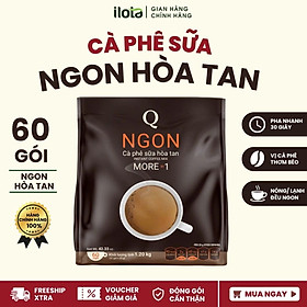 Cà phê sữa Ngon hòa tan 3in1 (Bịch 60 gói) - Trần Quang