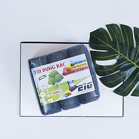 Mua Combo 3kg túi đựng rác không lõi EIG size trung 55 x 65cm  (Đen)