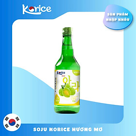 Rượu Soju Korice hương mơ xanh 12% 360ml