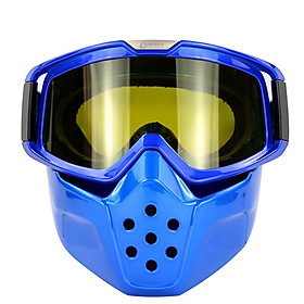 Vintage Motorcycle Helmet TPU Mask Retro Motorcycle Helmet Mask Goggles
