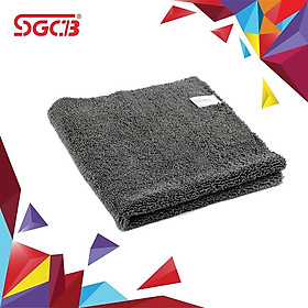 Khăn Lau SGCB Vệ Sinh Xe Ô Tô Microfiber 40x40cm 380G SGGD193