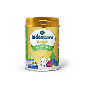 Sữa bột Nutricare Metacare GOLD 1+ – Tiêu hoá khoẻ, tăng hấp thu (400g)