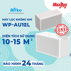 Máy lọc không khí mini chính hãng Airko WP-AU12L / sản phẩm thiết yếu cho ô tô, văn phòng