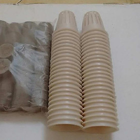 50 rọ nhựa thủy canh 6.5x6.5cm và 50 viên nén Batrivina