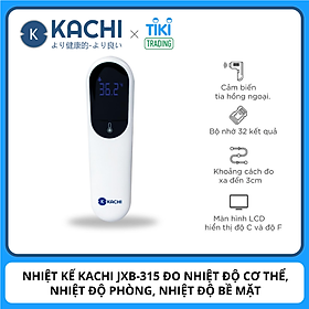 Máy Đo Nhiệt Kế Kachi JXB-315 Cảm Biến Hồng Ngoại có chứng nhận FDA Mỹ