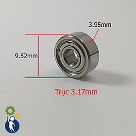 Mua Vòng Bi Trục 3.17mm 3.17x9.52x3.95mm R2ZZ