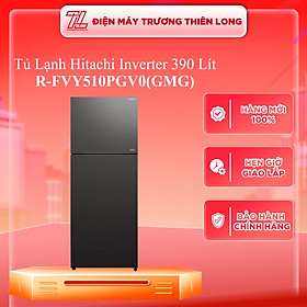 Tủ lạnh Hitachi Inverter 390 Lít R-FVY510PGV0(GMG) -Hàng chính hãng (chỉ giao HCM)