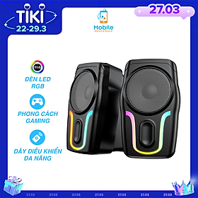 Mua Loa Vi Tính Để Bàn ACOME A12 Gaming  Hiệu Ứng Đèn LED RGB  Bass Mạnh Dùng Cho PC  Laptop - Hàng Chính Hãng