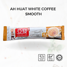 [Gói lẻ] Cà phê trắng ông già hoà tan Malaysia - Vị Smooth (Ah Huat White Coffee - Smooth)