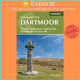 Sách - Walking on Dartmoor : 40 Walks in Dartmoor National Park including a Ten by Steve Davison (UK edition, paperback)