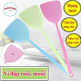 Mua Vỉ đập ruồi nhặng tiện ích cán dài dạng dẹt 01207