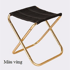 Bộ ghế xếp du lịch thích hợp câu cá, dã ngoại siêu tiện dụng kèm túi đựng ( Tặng kèm đèn pin mini dã ngoại thân thiện môi trường ngẫu nhiên )